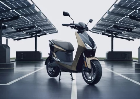 Solar panels and electric bike